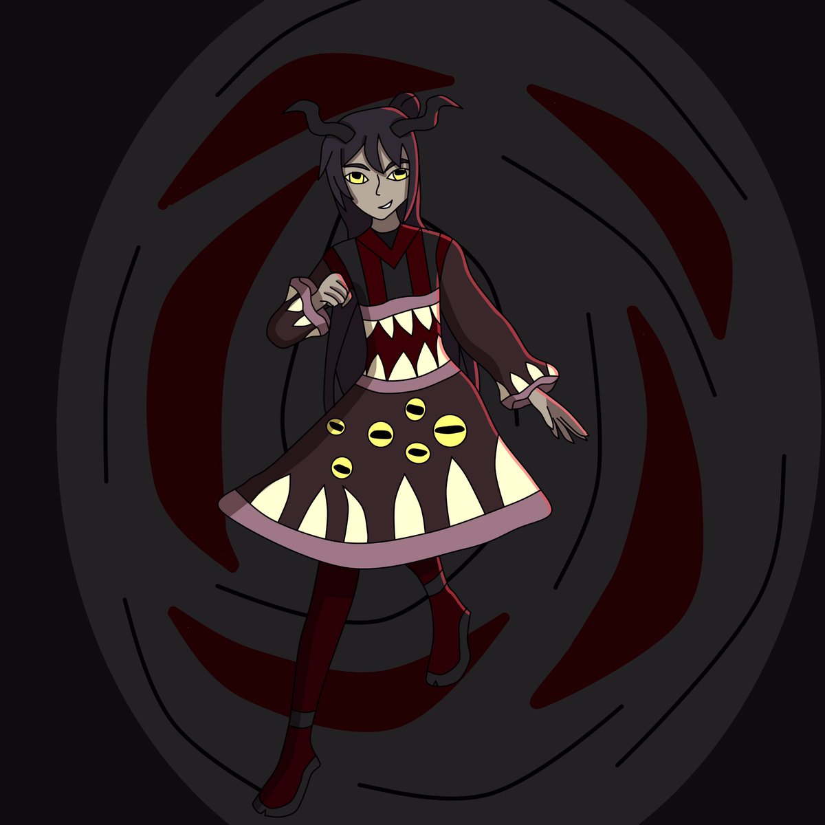 SGArt16's tweet photo. Capra, the demon goat, a demonic being enemy of Alisa and Jade
#ASupportingRT #MediBang #draw #art #digitalart #digitaldrawing #digitalartists #OC #drawing #myart #conceptart #characterdesign https://t.co/aHetHw4WKa
