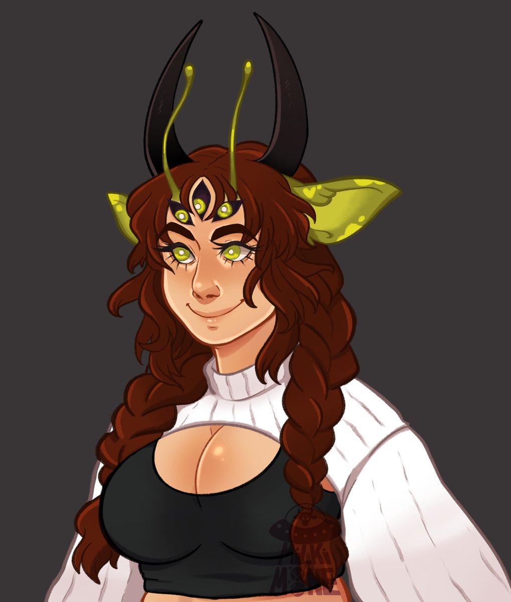 milkiimoone's tweet photo. So in celebration of my birthday next week I will be doing a giveaway! From now until January 25th you will have a chance to enter for a free lined/colored bust commission.

How to enter:
🛸Follow me
🛸Like &amp; Retweet
🛸Show off your character in the comments! https://t.co/RZfSGDcBkD