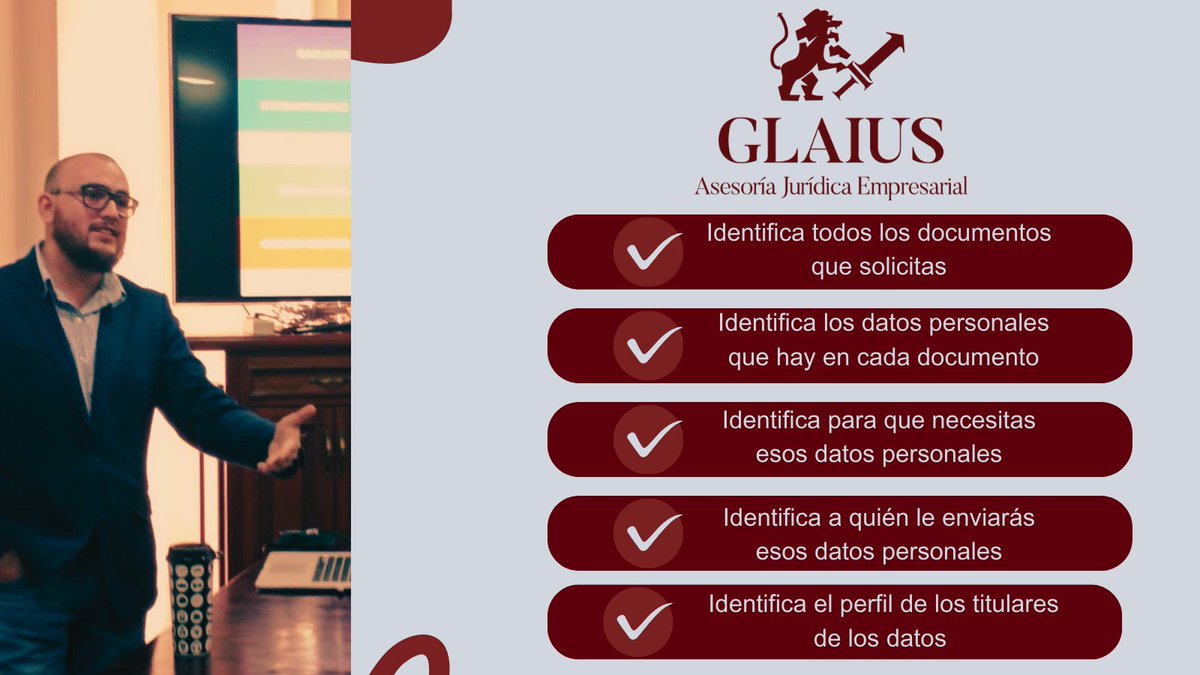 Este 28 es el día de la protección de datos personales. Por esto estaremos divulgando  información relevante. Esta semana, nos sumergimos en la redacción de avisos de privacidad. Descubre consejos valiosos y mejores prácticas.#PrivacyAwareness #GlaiusTips #LegalTips