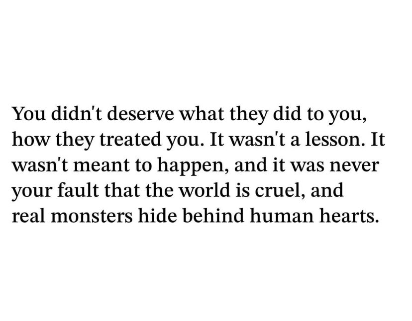 lovewins11011's tweet photo. I’m sorry you have to heal from traumatic shit you didn’t deserve. https://t.co/p6m1UnXg7d