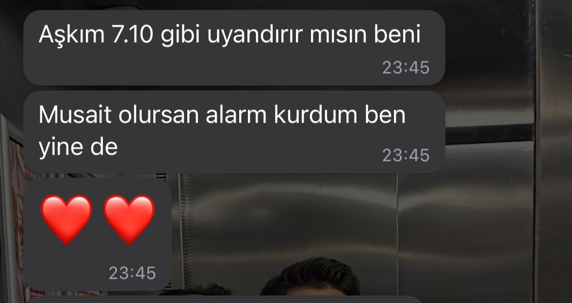 Yanlış anlaşılmasın, alarm dediği de ben oluyorum ❤️
