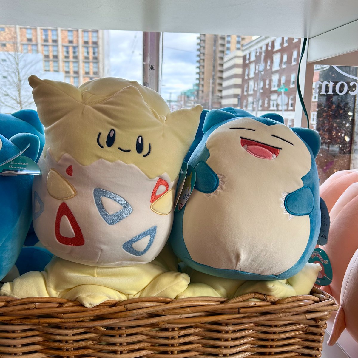 Gotta catch 'em all... in squishy form! 🌟🧸

.
.

#sweetjanes #fyp #smallbusiness #shoplocal #halifax #downtown #novascotia #gifts #gifting #Squishmallows #squishmallowssquad #squishmallowsofinsta #pokémon #pokémonsquishmallow #pokemonfan #plushies #toystore