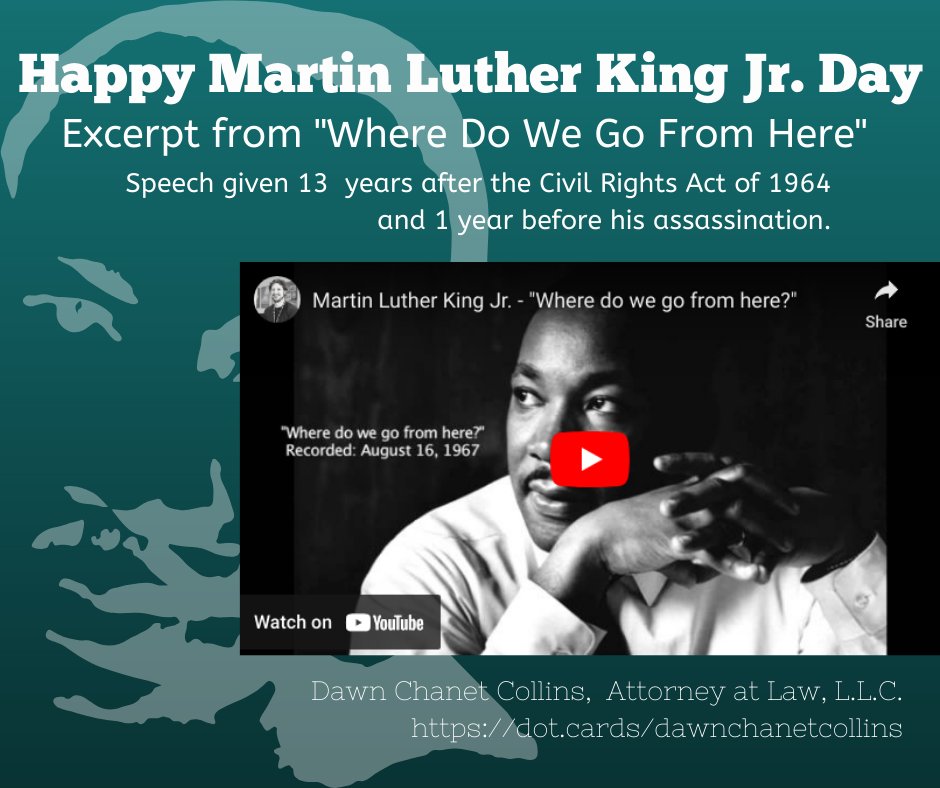 #MartinLutherKingDay2024 #MartinLutherKingDay #MLKDAY2024
youtu.be/GHJQCzv3dko?fe…