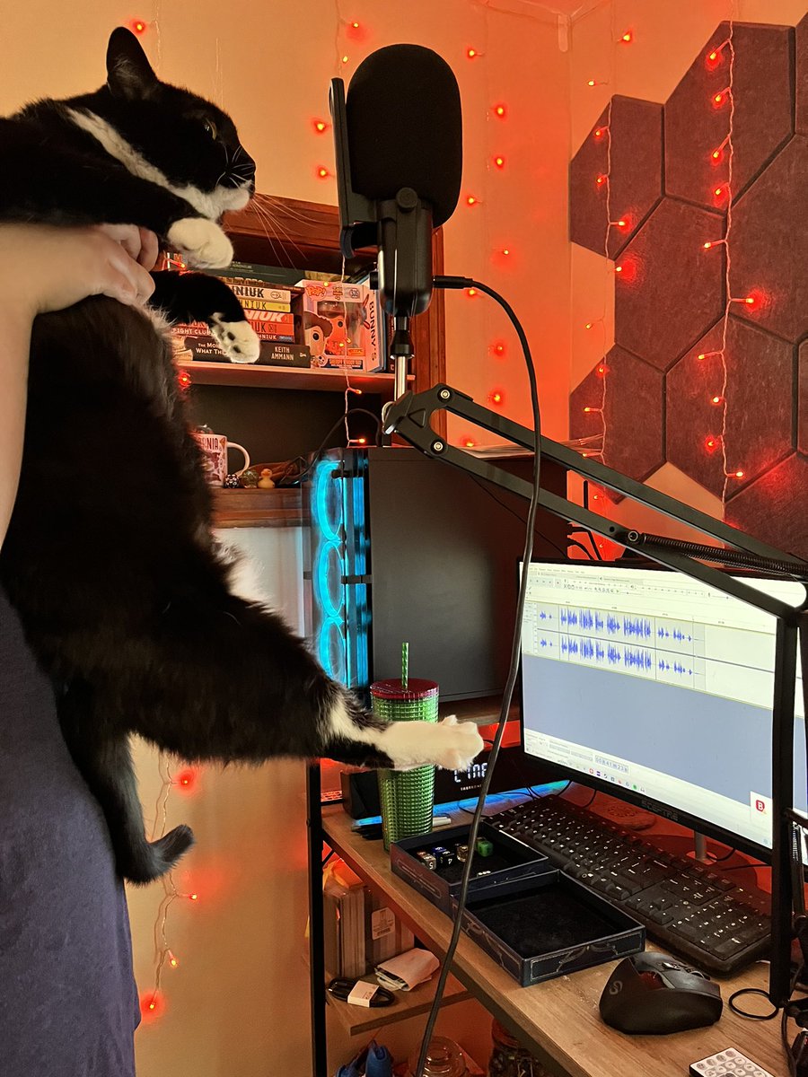 CompelledDual's tweet photo. It’s recording day, and we’re so pleased to announce that an upcoming episode will feature a very special guest star! https://t.co/r9MUsSEX5x