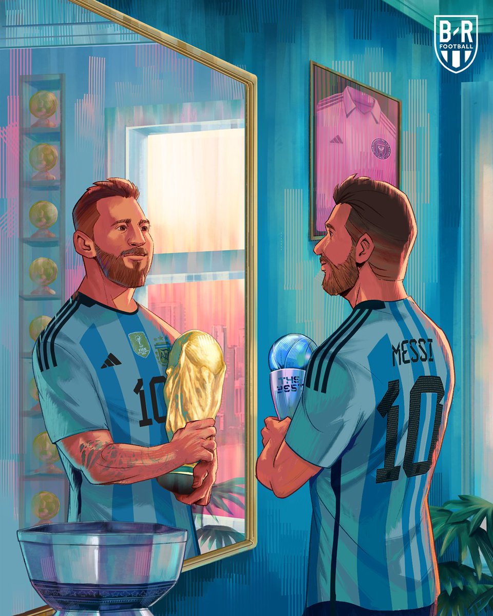 Lionel Messi wins The Best Men’s Player 🪞🏆
