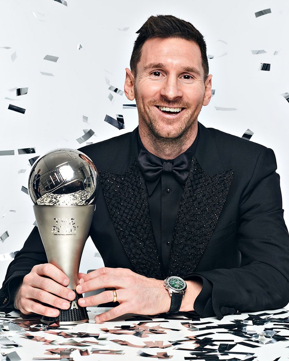 Messi eleito o melhor jogador do mundo em 2023! 🏆 #TheBest