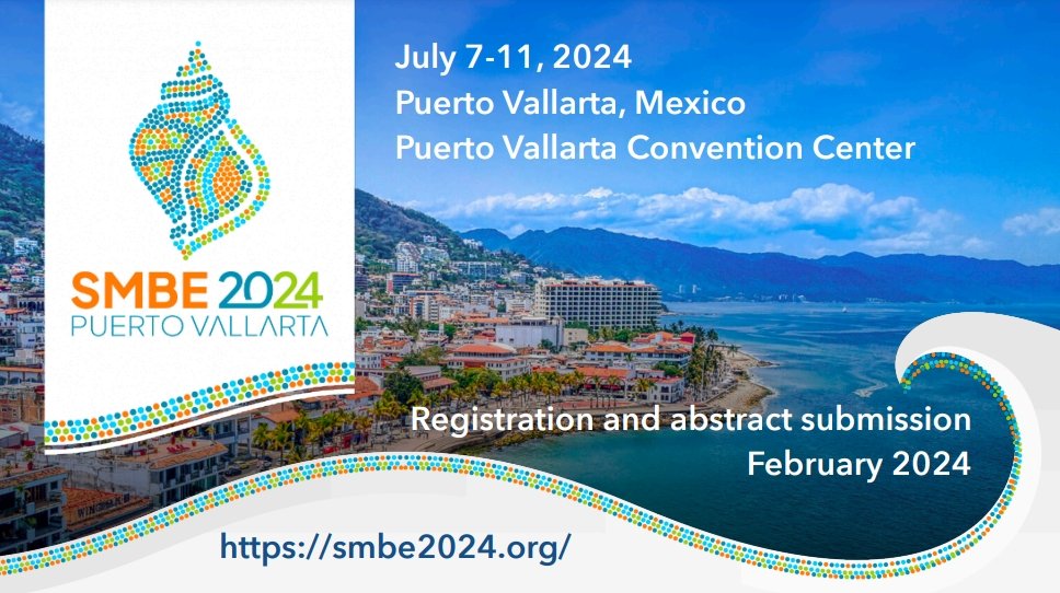 At #PAG31 and working on #evolution? Consider joining us at #SMBE2024 in gorgeous Puerto Vallarta, Mexico from July 7-11. Abstracts due in February. 

More info: smbe2024.org