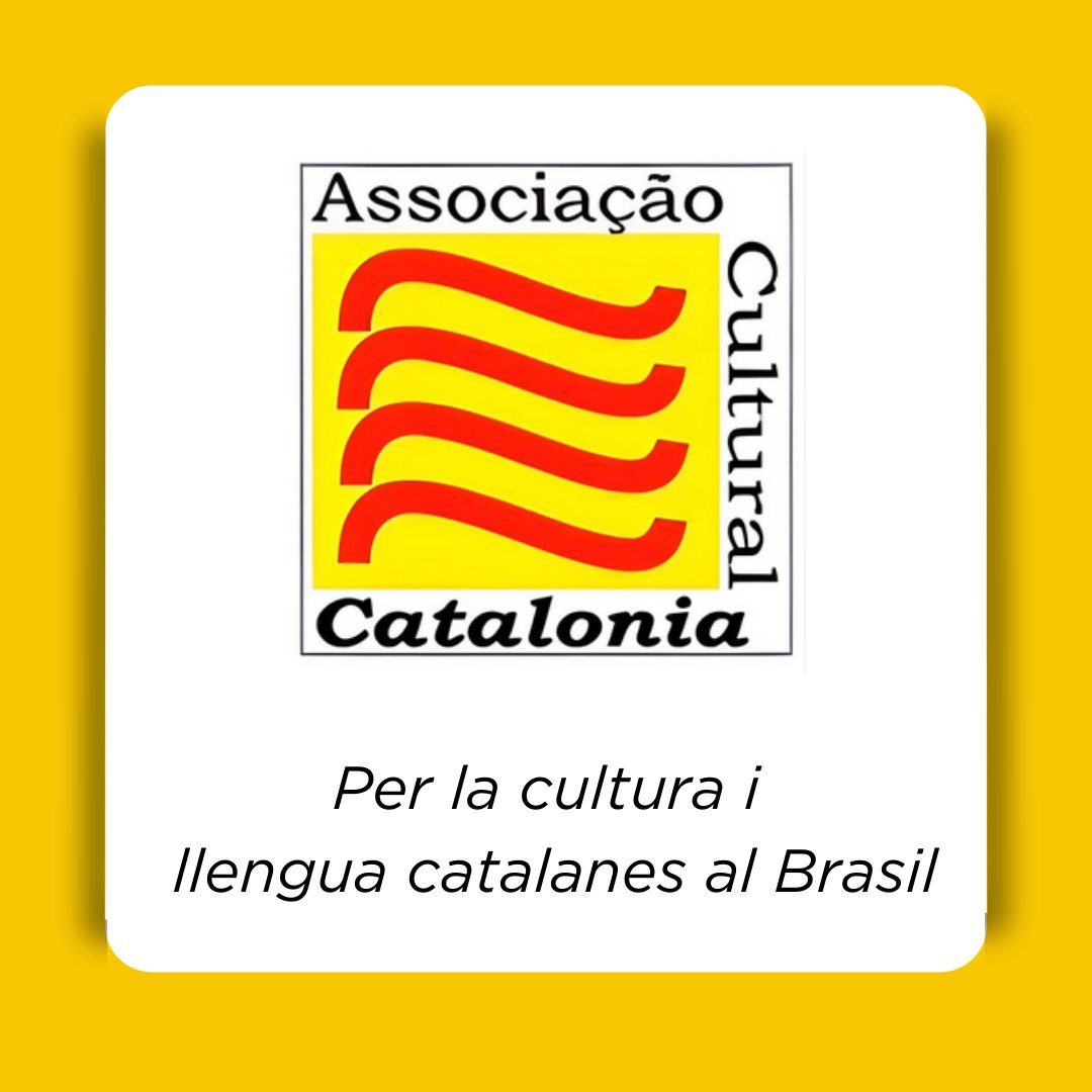 Associação Cultural Catalonia (@cataloniabrasi1) on Twitter photo 🔥 Els nostres primers cursos de català d'enguany estan a punt de començar:
📅 INICIACIÓ 1: 23 de gener
📅 INICIACIÓ 2: 5 de febrer
📩 Envieu-nos un missatge a <info@catalonia.com.br>, i feu la vostra inscripció. Som-hi!
💯 Per la cultura i llengua catalanes al Brasil! 🔥 Els nostres primers cursos de català d'enguany estan a punt de començar:
📅 INICIACIÓ 1: 23 de gener
📅 INICIACIÓ 2: 5 de febrer
📩 Envieu-nos un missatge a <info@catalonia.com.br>, i feu la vostra inscripció. Som-hi!
💯 Per la cultura i llengua catalanes al Brasil!
