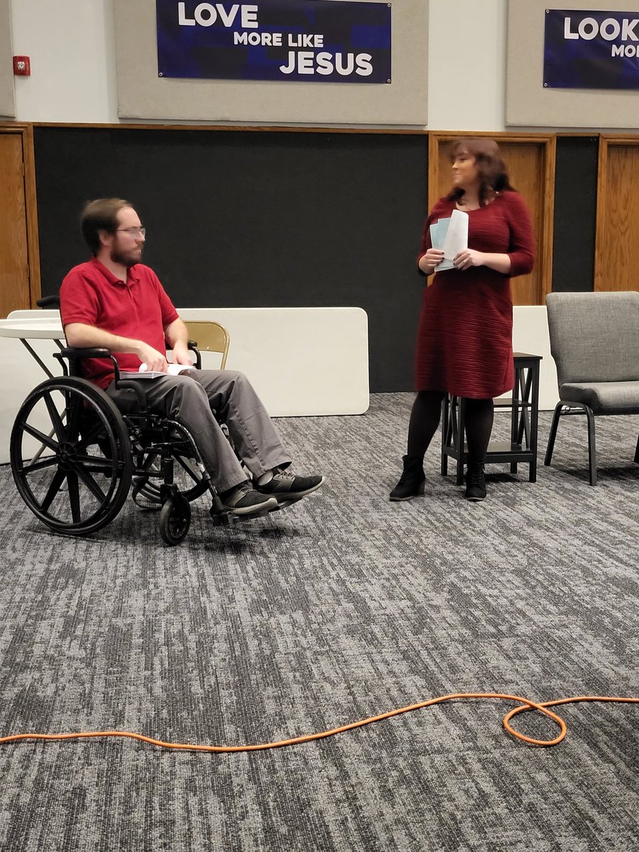silversceneplay's tweet photo. Rehearsals have started! Come see our show! On stage March 8-10, 2024, at Vets Memorial Auditorium. Link to more information in bio. #theatreiscommunity #themanwhocametodinner #silversceneplayers https://t.co/CFlW9oGxlc