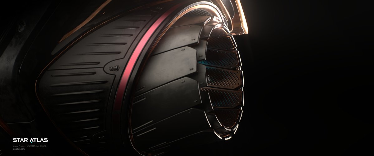 staratlas's tweet photo. Traverse through space with luxury, style, and speed aboard the Ogrika Niruch. 

Are you a fan of Ogrika space ships? https://t.co/e9zKMa5kkV