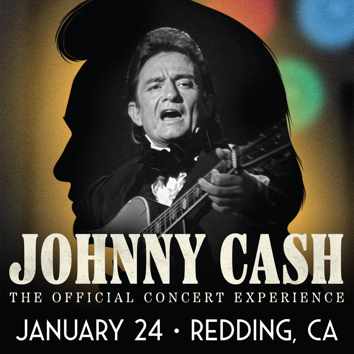 Cascade1935's tweet photo. Immerse yourself in the mesmerizing realm of Johnny Cash with a cinematic twist! The Man in Black meets the stage in a visual and auditory masterpiece. Get ready for an experience that echoes through the ages. 🎤 Tickets are available at https://t.co/8YzGsay3nP https://t.co/WwM1EzdJWR