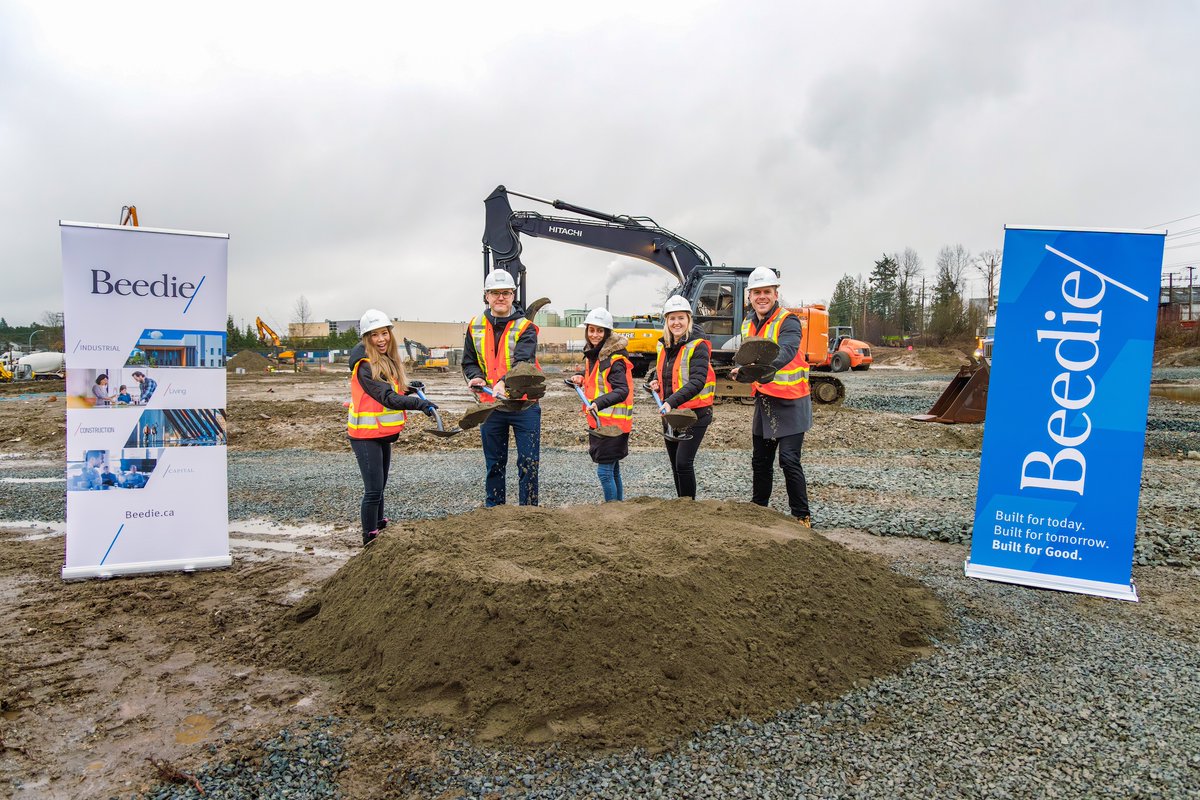 BeedieBuilt's tweet photo. We recently broke ground on our 7915 130th industrial development, as we prepare to bring more industry-leading commercial units to Newton.

With the final 3 units now under contract, we'd like to thank our team for their dedication to supporting growing businesses.

#bcbusiness https://t.co/LuyZNJrm4U