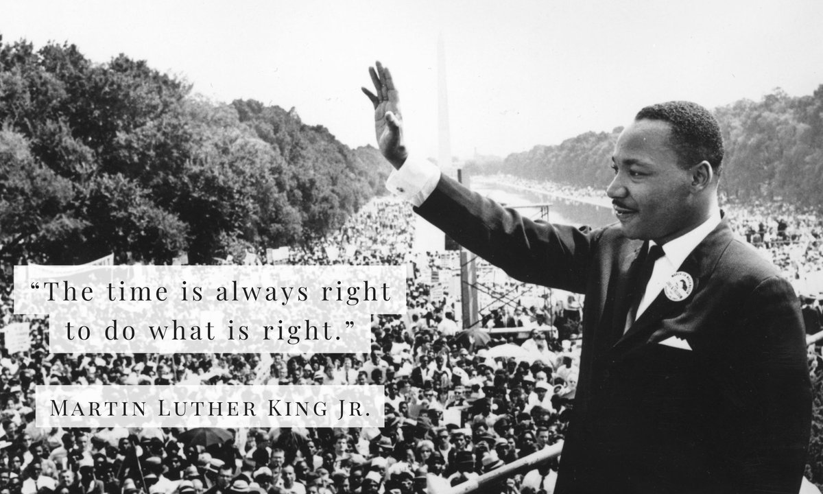 Today, we honor and celebrate the life and legacy of Martin Luther King Jr.