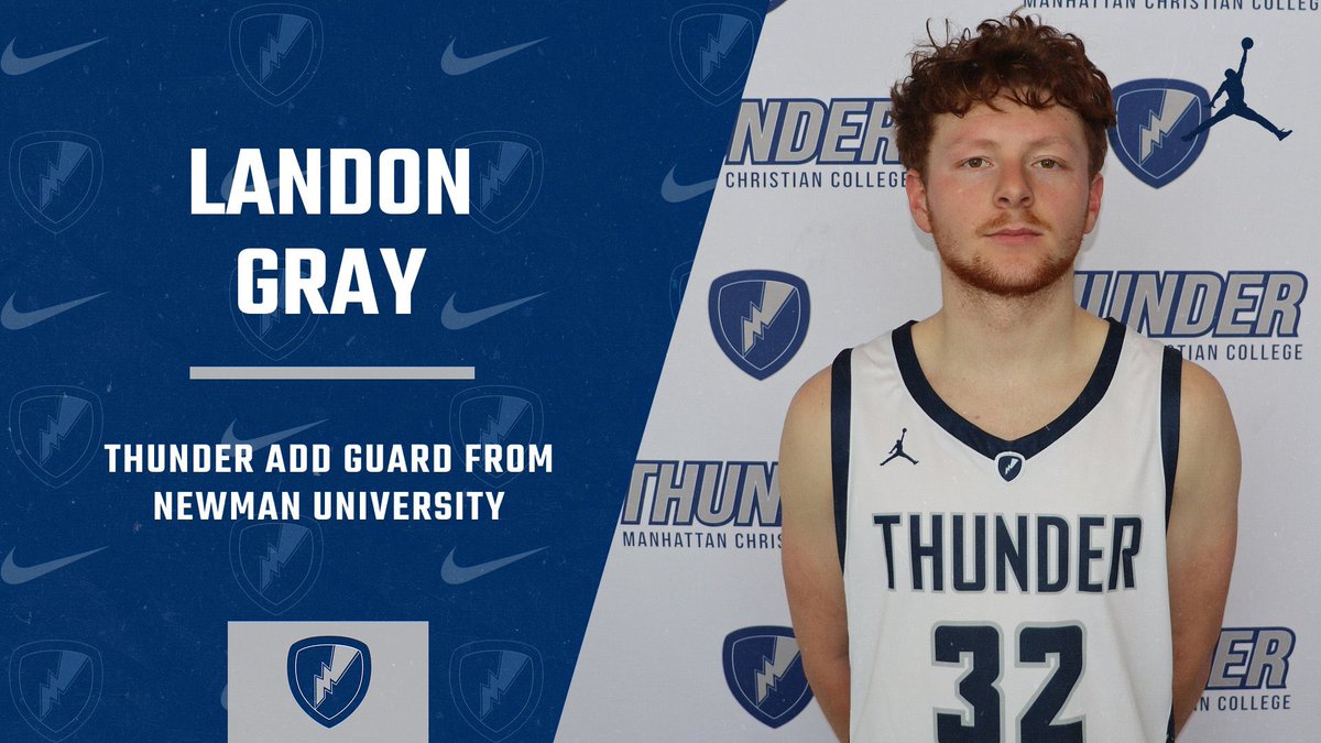 mccmbb's tweet photo. Spring Semester Addition

Welcome, @Landon_gray20!

⚡️6’3 Guard
⚡️Sophomore
⚡️Wichita, KS

#RollThunder https://t.co/O3UfXEEObR