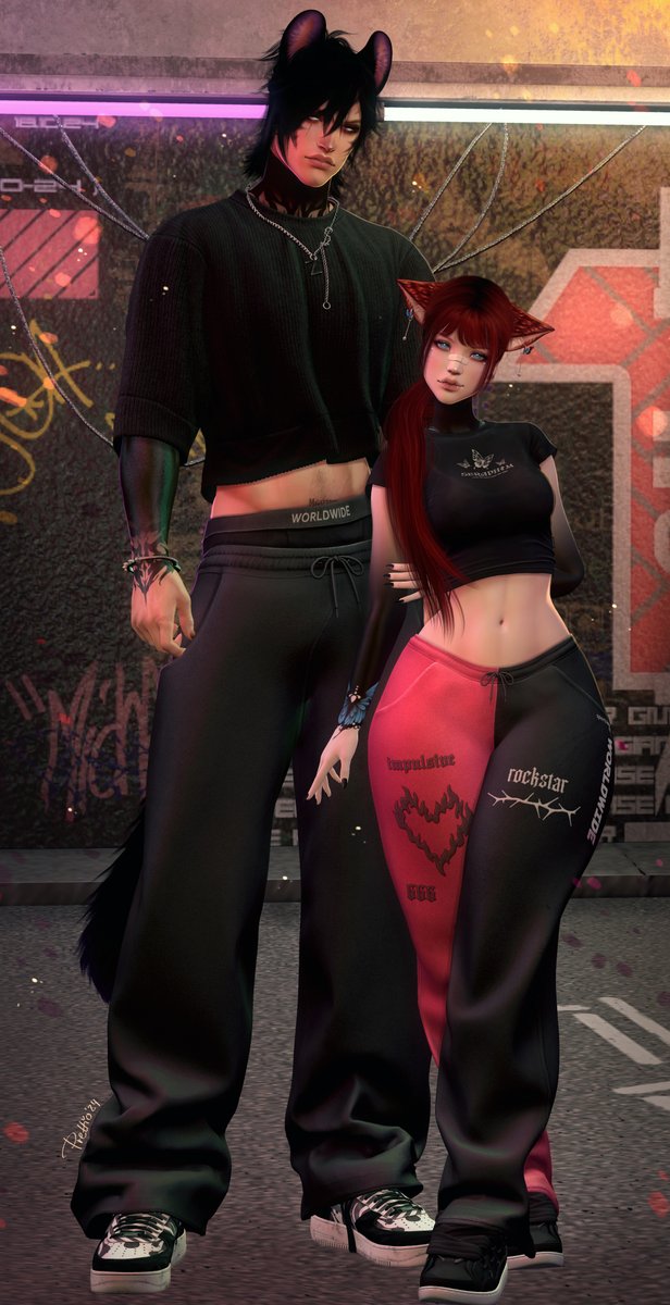 🖤OMY: Kelsea poses (Female) // Available at Anthem maps.secondlife.com/secondlife/Ant… 🖤RZ: Chill sweatpants (Male and female) // Available at Access maps.secondlife.com/secondlife/ACC… ❤️ Full credits on Flickr: flickr.com/photos/noah-sl… #SecondLife