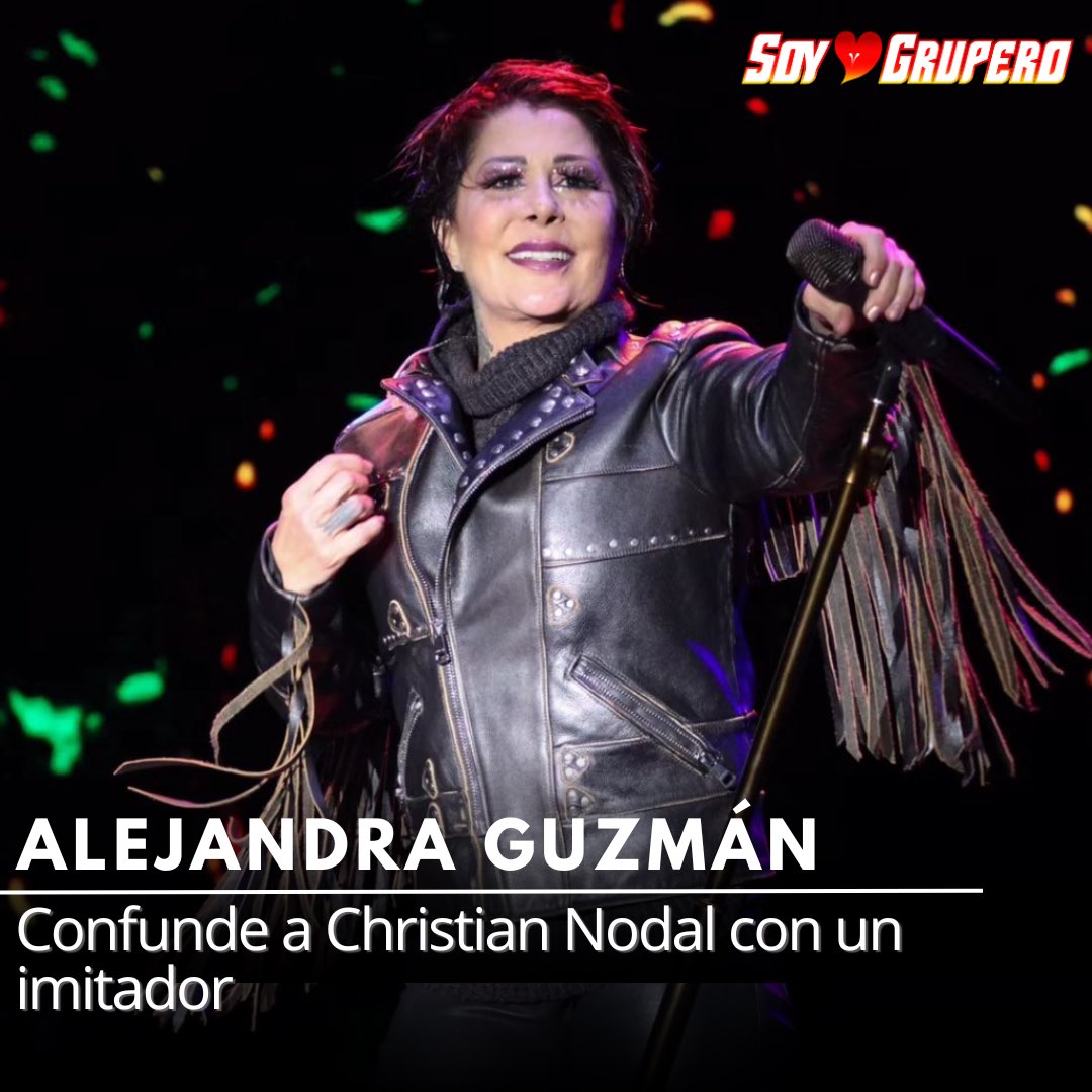 “Ay que guapote Nodal. Te quiero, te admiro”, expresó la #AlejandraGuzmán😬¿Suele pasar?🫢