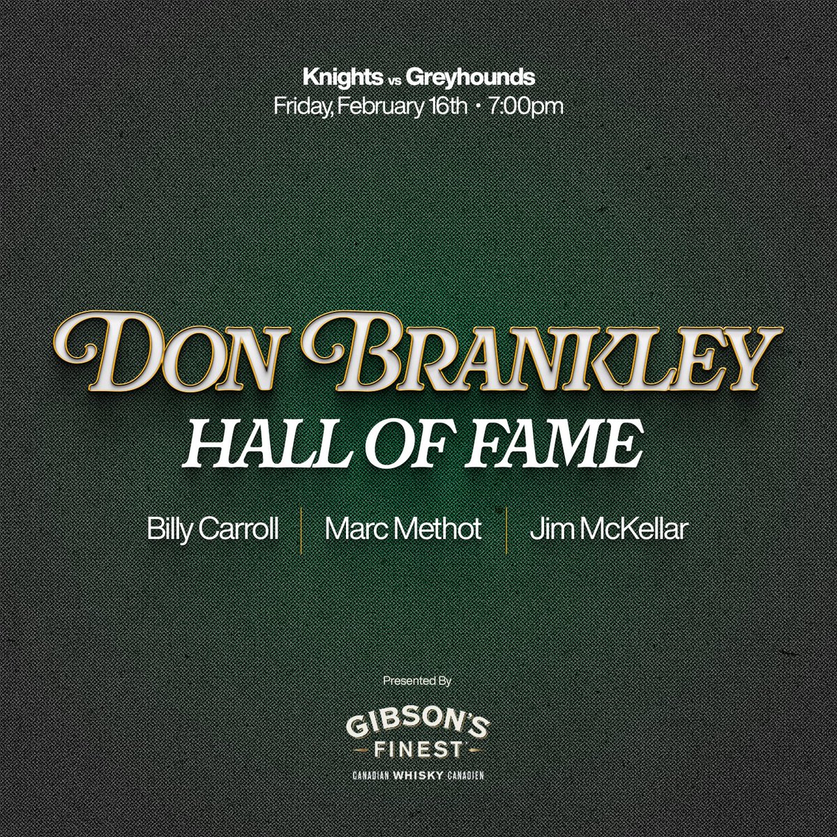 LondonKnights's tweet photo. Proud to announce the 2024 Don Brankley Hall of Fame class.

Join us February 16th for pregame ceremonies and inductions. https://t.co/QJfpvSQzwr
