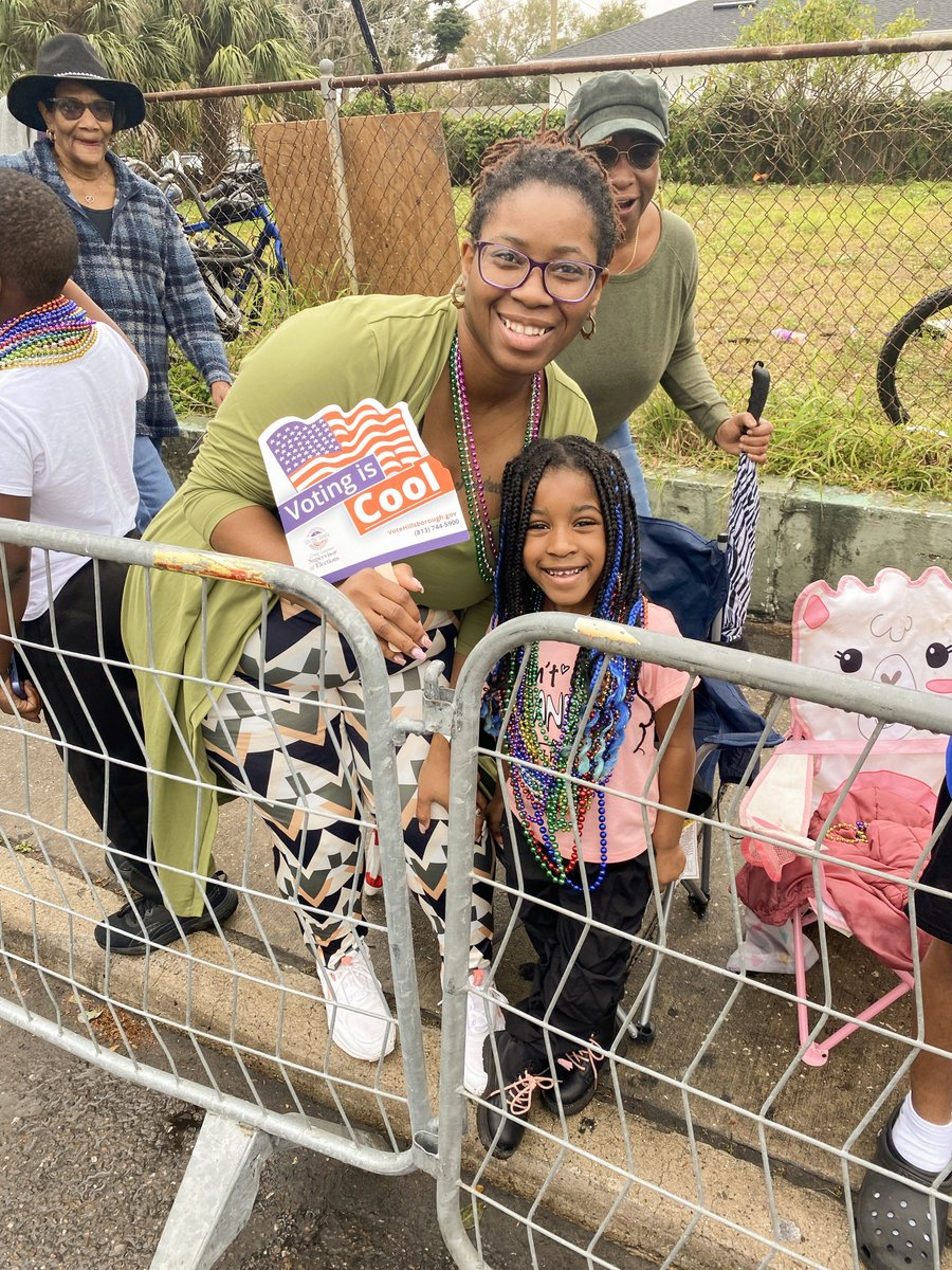 HillsboroughSOE's tweet photo. What a fulfilling day celebrating the legacy of Dr. Martin Luther King Jr. Started off the day with the TOBA breakfast, followed by the Tampa #MLK parade. #VoteHillsborough #VotingIsCool https://t.co/cu54JuCQgW