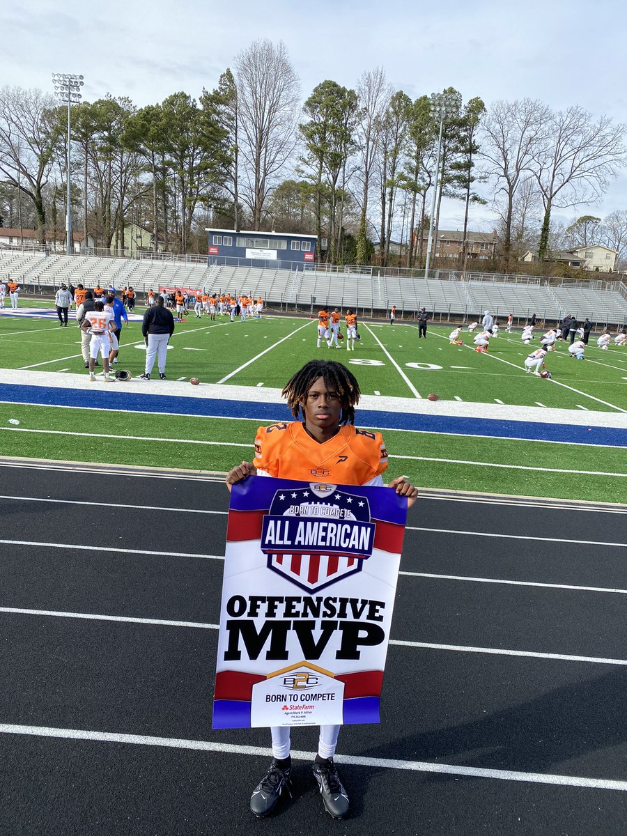 d1_masonfreeman's tweet photo. 8th Grade Offensive MVP Born to Compete All American Game 2024 π
@borntocompete @Alex_B2C @deucerecruiting @RecruitGeorgia @AlPopsFootball @PrepRedzoneNext @PrepRedzoneNext
#borntocompeteallamerican #offensemvp #b2c #moneymase https://t.co/PTLAew7y6t