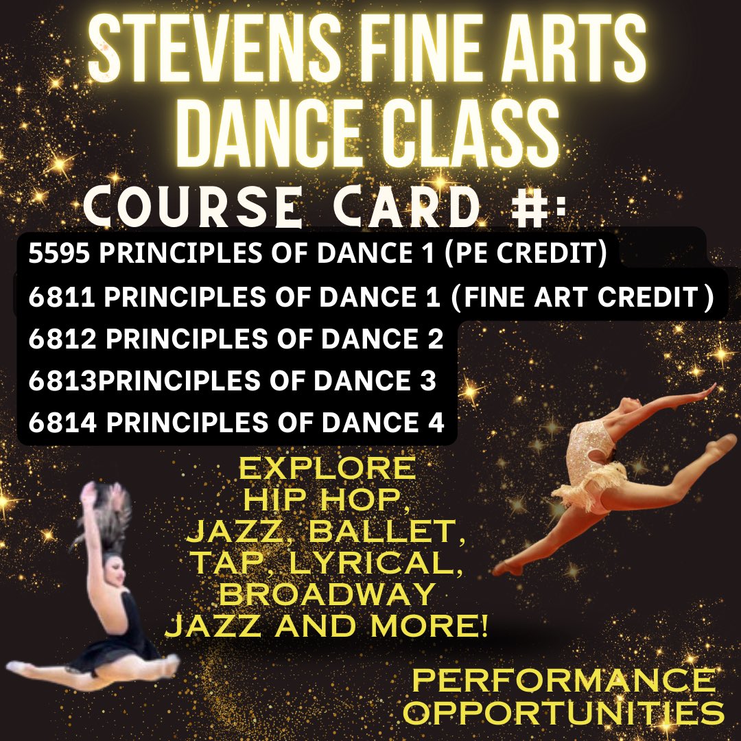 STEVENS DANCE DEPT tweet media