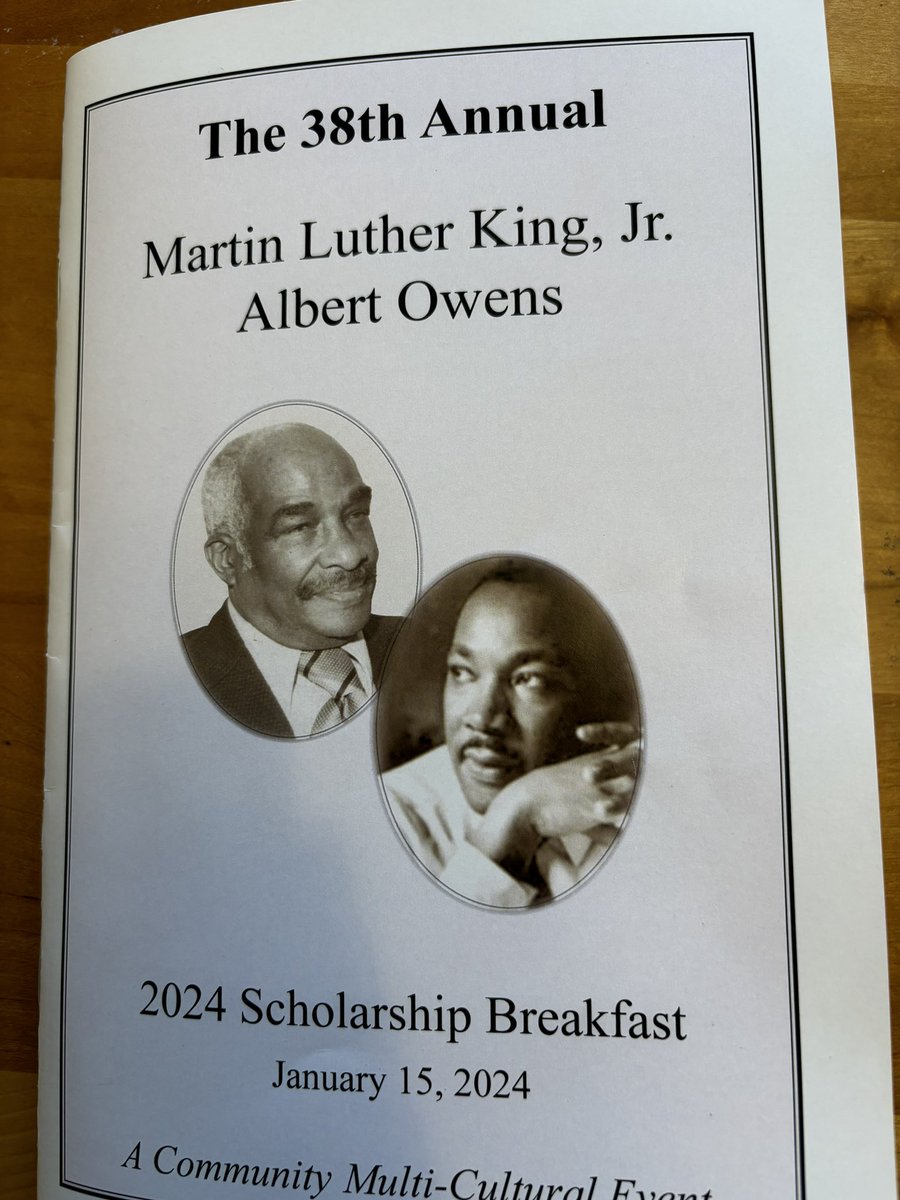 lyons_barton's tweet photo. Martin Luther King, Jr. Albert Owens scholarship breakfast.   Congrats to EMS winners Safia and Kalylah!   @EMSKowalchukAP @pvcivitello @SullivanKowalsk @EdisonMusicDept @WhereisBishop https://t.co/qUlB8nPFhi