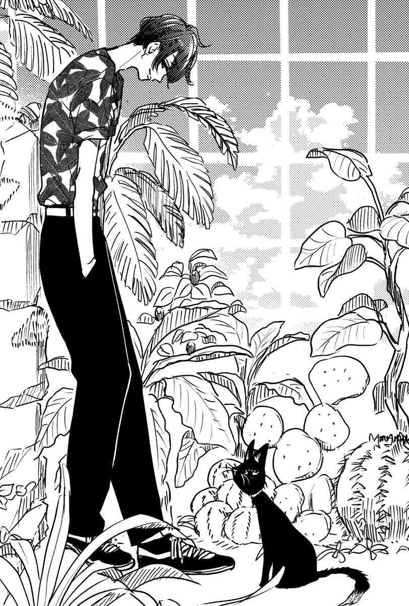 久々植物と人の絵とかも描きたいな!過去絵引っ張り出してきたけど、この辺の絵とか割と好き😊