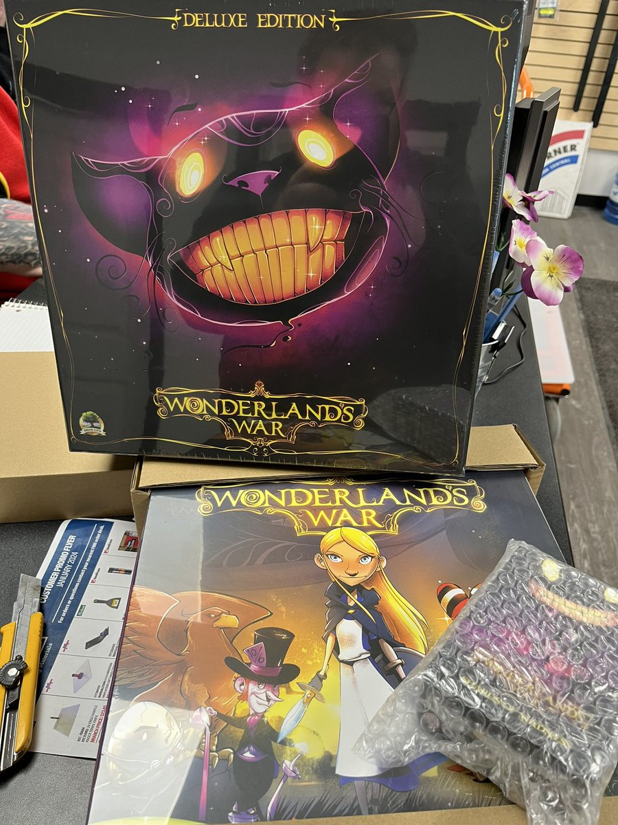 Love it when a package arrives at work. 

I’m like a BIG kid opening things up and showing it off. 

I think my coworkers look at me like I’m a kid but I’m way to excited and happy to care about their opinion unless it’s about how awesome the games look.