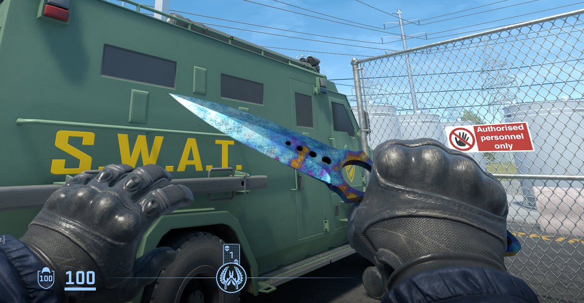linkySkins's tweet photo. While blue gems have gone though so many changes, my battle scarred skeleton knife ended up looking pretty good imo. Even tho my fave was the early days of CS2 😅 https://t.co/9sUl01OYMB