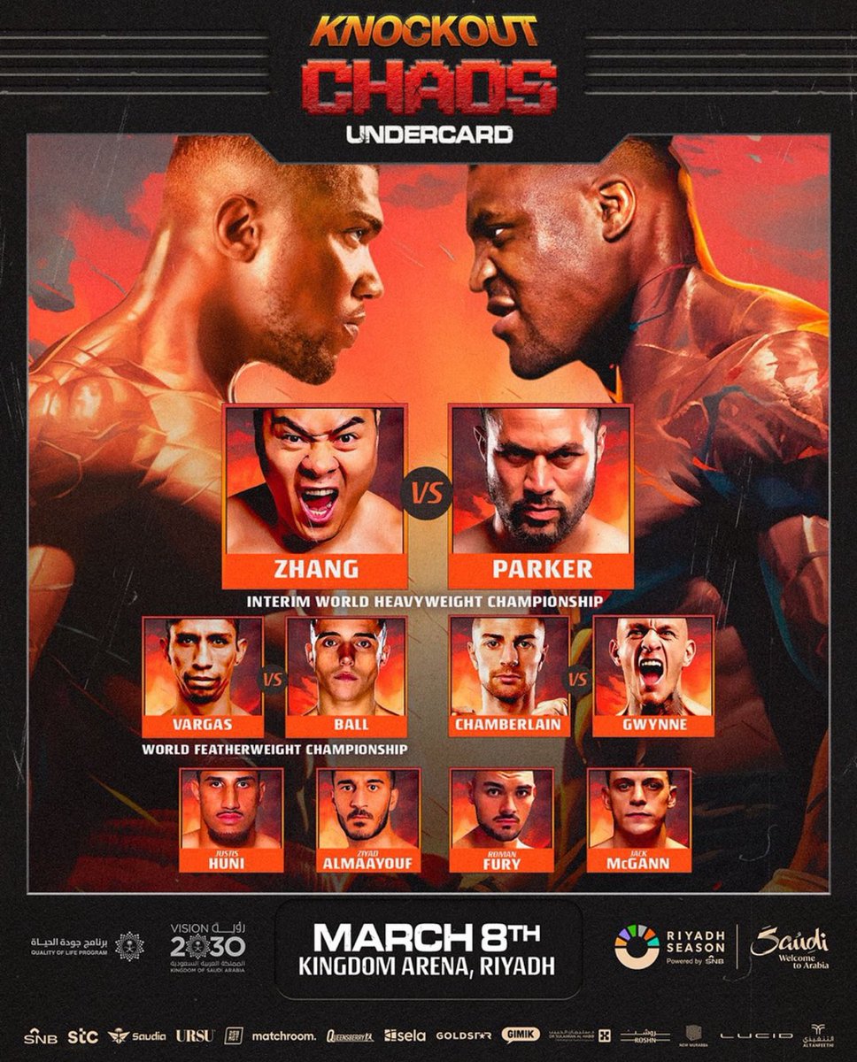 March 8 🥊💥 #KnockOutChaos