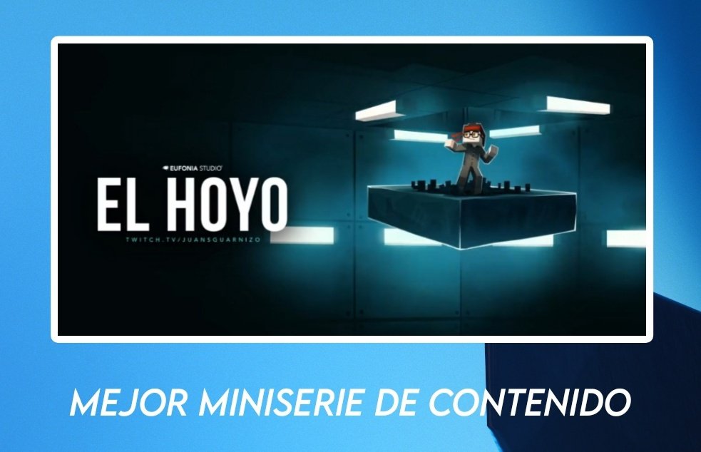 broersvotando's tweet photo. 📢 "El Hoyo" miniserie de Juan está dentro de los finalistas, nominada a <MEJOR MINISERIE DEL AÑO> en los premios ESLAND 2024 https://t.co/0mys7tbd1q