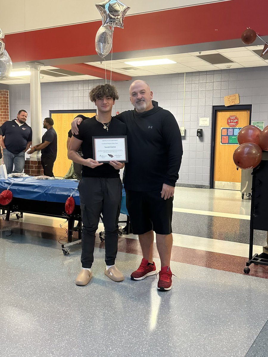 Issiah Eaton (@issiaheaton) on Twitter photo Beyond grateful to be named Cardinal Player of the Year!! Bless for each and everyone of my coaches and teammates this year.❤️ 2023 season is a wrap!
Onto the next journey !
<a href="/SMCardinalFB/">Spring Mills Football</a> <a href="/CoachSparks08/">Randy Sparks</a> <a href="/CoachLaw31/">Marcus Law</a> <a href="/hesen_buddy/">buddy hesen</a> @MetroNewsPrep <a href="/PrepRedzoneWV/">Prep Redzone West Virginia</a> Beyond grateful to be named Cardinal Player of the Year!! Bless for each and everyone of my coaches and teammates this year.❤️ 2023 season is a wrap!
Onto the next journey !
<a href="/SMCardinalFB/">Spring Mills Football</a> <a href="/CoachSparks08/">Randy Sparks</a> <a href="/CoachLaw31/">Marcus Law</a> <a href="/hesen_buddy/">buddy hesen</a> @MetroNewsPrep <a href="/PrepRedzoneWV/">Prep Redzone West Virginia</a>
