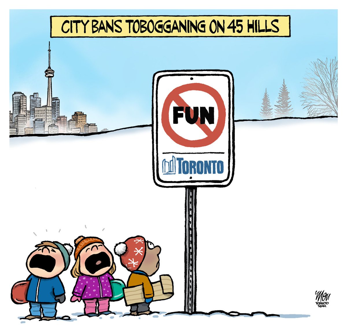 TheoMoudakis's tweet image. Please enjoy my cartoon for Tuesday's @TorontoStar