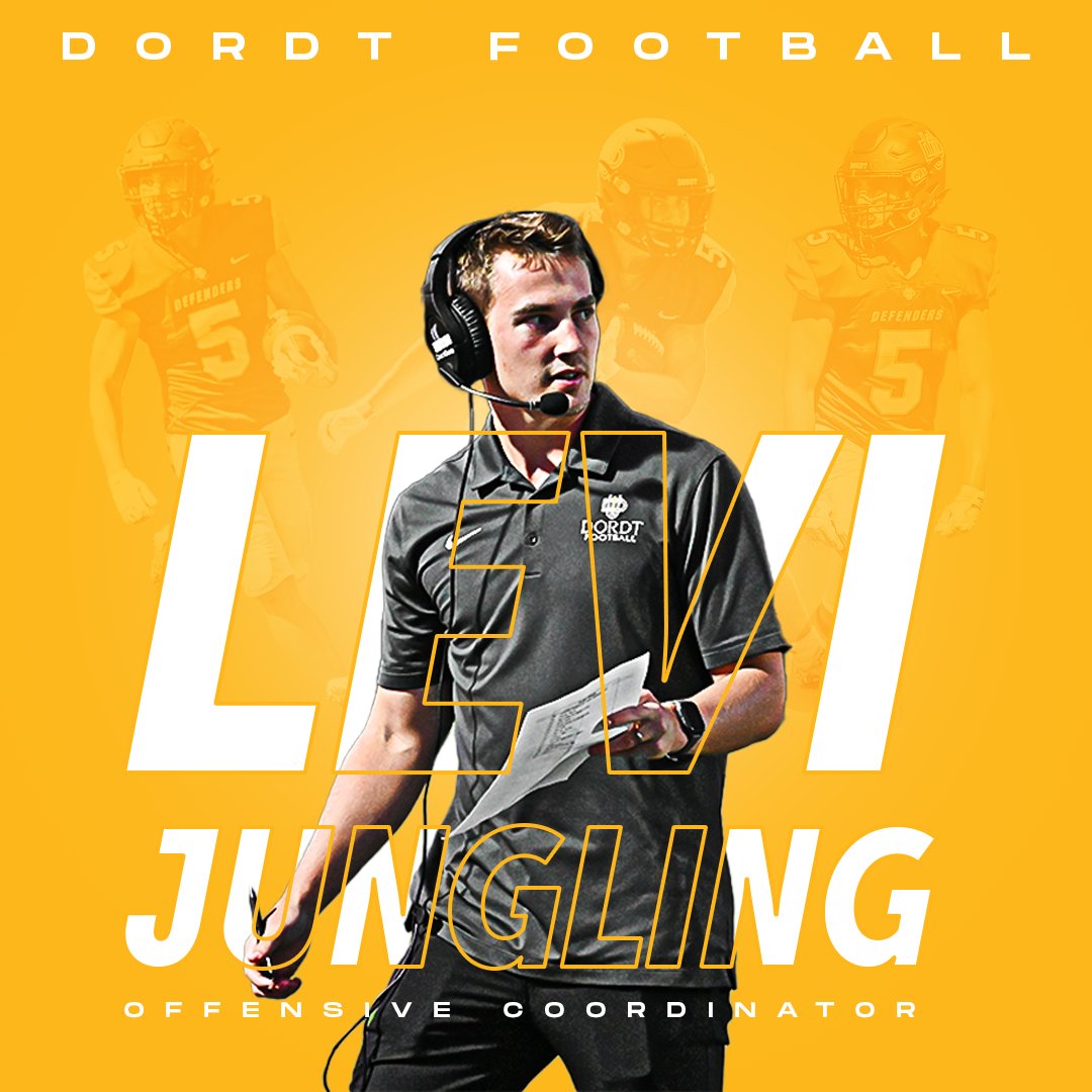 Defender Nation,

Your new offensive coordinator, Levi Jungling.