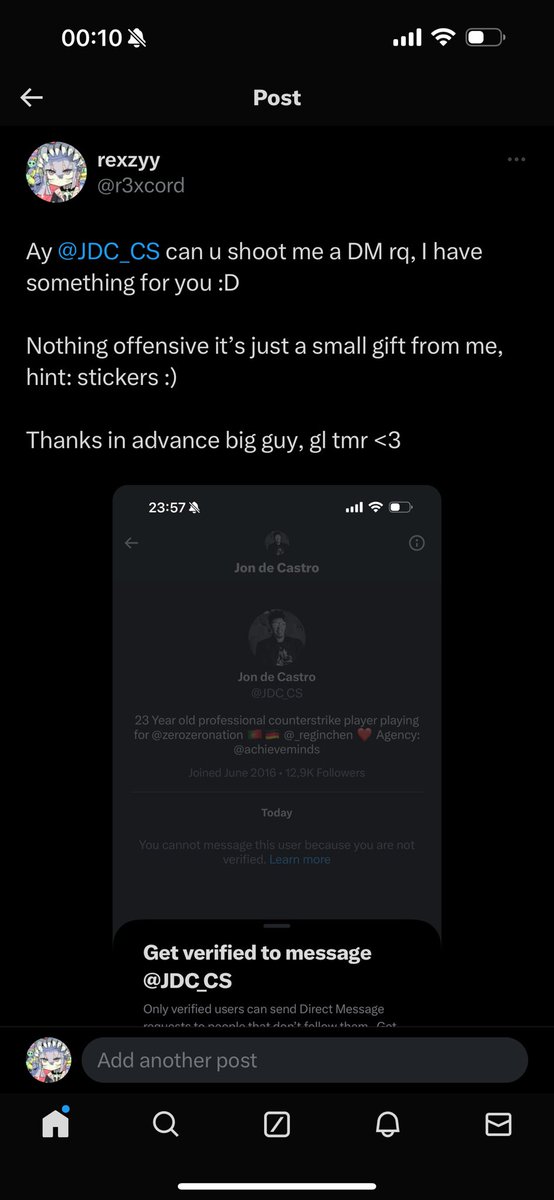r3xcord's tweet photo. @JDC_CS need ur attention bro 🥹 https://t.co/LDV4mR9lal