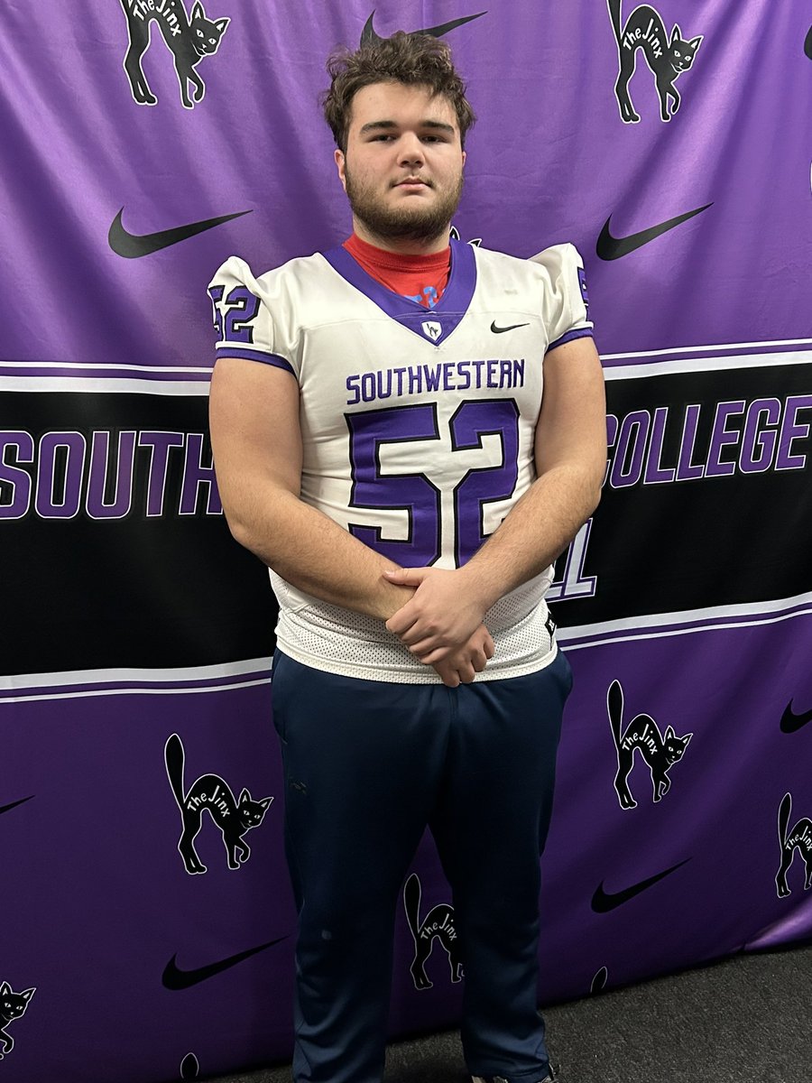 After a great visit, I am blessed to receive an offer from southwestern college! Thank you <a href="/CoachSmithSC/">Drew Smith</a>