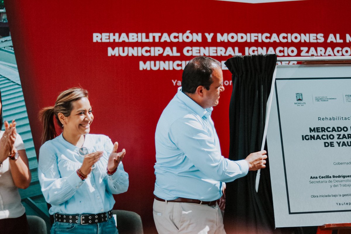 erikaconectate's tweet photo. ¡Un paso crucial para fortalecer nuestra comunidad! Por ello asistí a la rehabilitación y mejoras en el Mercado Municipal “Ignacio Zaragoza” del municipio de #Yautepec son fruto del compromiso con la ciudadanía. Enhorabuena @GobiernoMorelos #ProgresoLocal https://t.co/w9KsmmxUH2