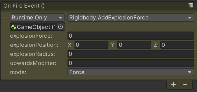 DorkToast's tweet photo. Q: Can I use #EventsPro in #Unity3d with built-in public methods with multiple arguments?

A: Absolutely. Just like a normal UnityEvent, just drag in built-in behaviours.

Get #EventsPro for 50% off right now and improve your #gamedev workflow.

https://t.co/uEGDT8UbfE https://t.co/hsHTl7efpZ