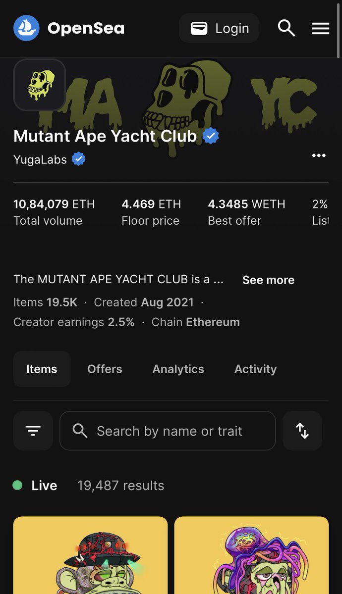 🚨2 x MAYC to be given away by <a href="/srpeters/"></a> if the #TateHatesNFTees floor gets to just 0.1 in the next 48 hours!!!! 🚨
Just sweep and keep delisted 🧹🧹🧹🧹🧹🧹🧹🧹🧹🧹🧹