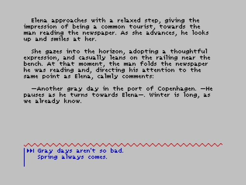 DaReInt's tweet photo. ❄️Chapter 3 of #Antarctica is now ready for download! Dive into the polar adventure for #ZXSpectrum computers, available at https://t.co/682XQqUvGP Happy gaming!
#InteractiveFiction #WritingCommunity #TextBasedAdventure #RetroGaming https://t.co/mK3VlNl524