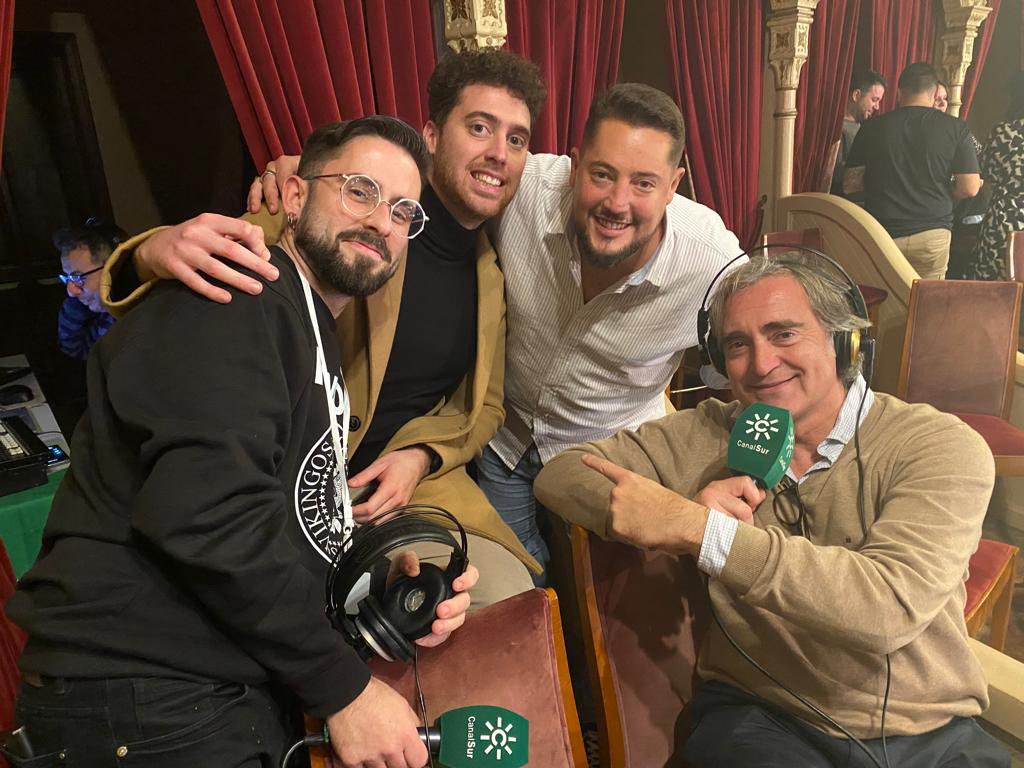 Nos visitan los autores de “ Los impacientes “ chirigota de Puerto Real que este año no han salido <a href="/carnavalsur/">Carnaval Sur</a>