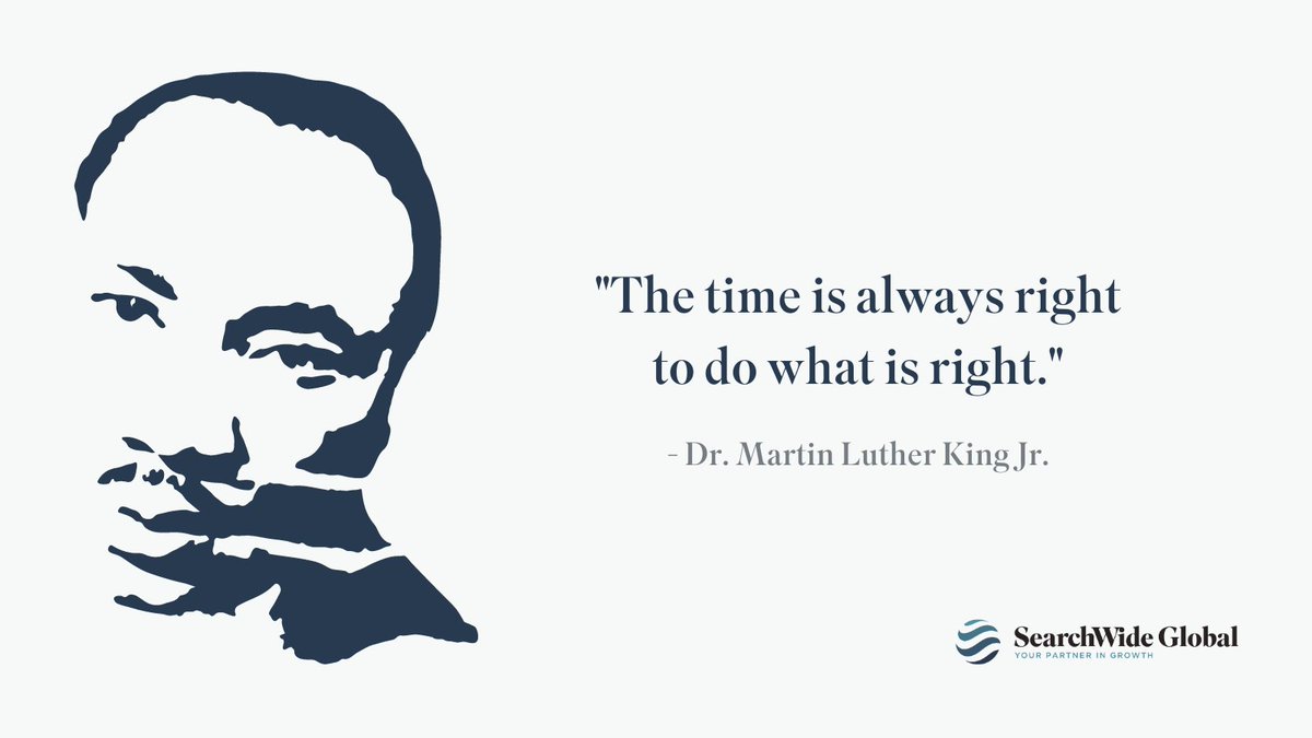 Today, we honor and celebrate the remarkable life and unforgettable legacy of Dr. Martin Luther King Jr. His extraordinary impact and unwavering dedication to peace, equality, and freedom continue to inspire and motivate us.  #MLKDay2024