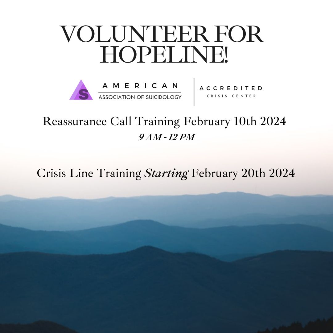 HopeLineNC's tweet image. Interested in volunteering for HopeLine? We have some exciting opportunities coming up!

Click the link below for more information and to apply!

buff.ly/3Sk3crB