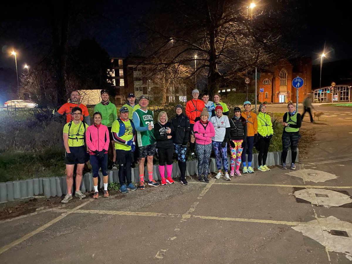 Really good @HamwicHarriers social run tonight in freezing conditions. Nice to meet @AnjanaGadgil #cpathlete #betterthanbefore