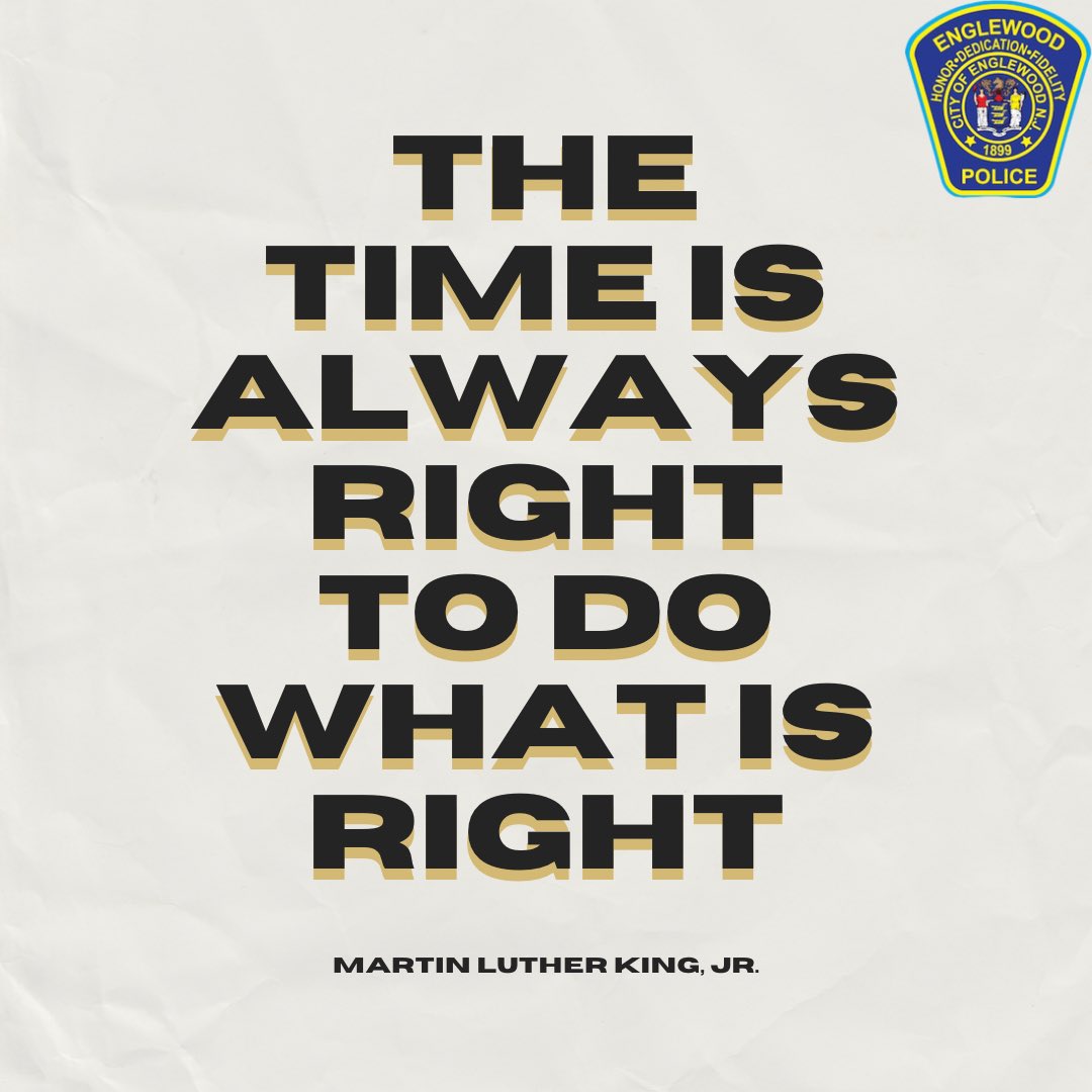 Today we honor Dr. Martin Luther King Jr. His legacy continues to positively change this country. 

#IHaveADream #martinlutherking #martinlutherkingjr #nj #ENGLEWOODEXCELLENCE #englewood