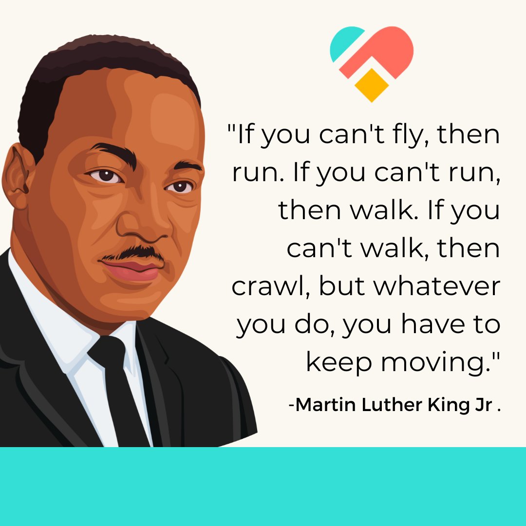 Churches_Care's tweet photo. Today we honor the legacy of Rev. Dr. Martin Luther King Jr. and remember the impact he had. 

Take courage and inspiration from MLK's words to keep moving forward, one step at a time. 🩵 https://t.co/iM8RJYk53v
