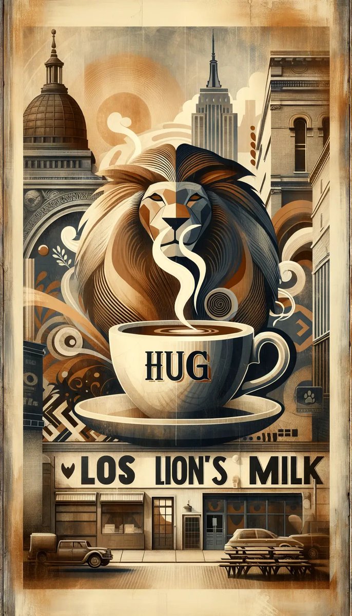 Excited and grateful for having two of my pieces chosen for the exhibition at Lionsmilkcafe in Brooklyn! 
"Coffee Time" and "Fashion Lion" will be on display from January 15 to 
February 15, 2024.
Thanks <a href="/thehugxyz/">JJ</a> <a href="/lionsmilk_eth/">lionsmilk.eth (izer)</a> for the amazing opportunity.