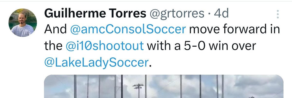 etmydst's tweet photo. @grtorres It maybe too late to change, but for the I-10 goalkeeper article, Rowse had three clean sheets.  The article says two.  Probably because there is a scoring error on the I-10 website. https://t.co/g5I7bXMVwN