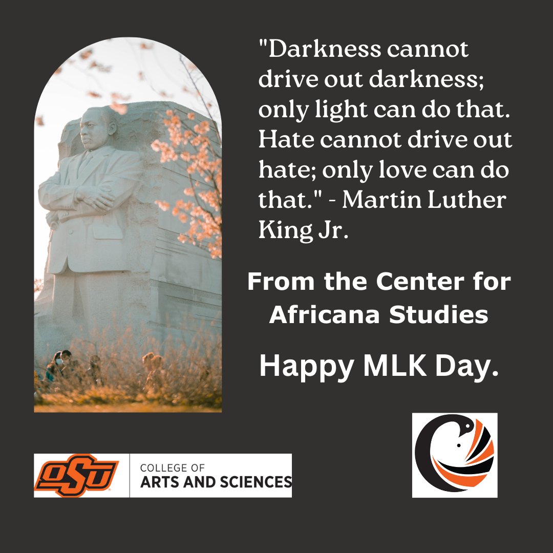 To reflect on the wonderful works of Dr. Martin Luther King, the Center is closed today and due to incremental weather we will reopen on Wednesday. Stay safe and warm, we look forward to seeing you In the Center on Wednesday. 
Life Science East #112 
(West of Edmond Low Library)