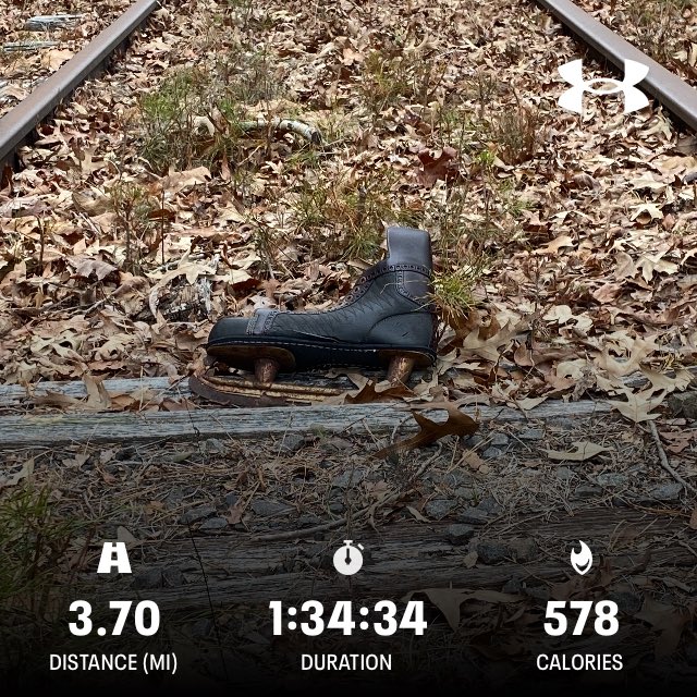 15JAN2024…25:31pace.  #MLK #walkingwithHank #iceskate #random