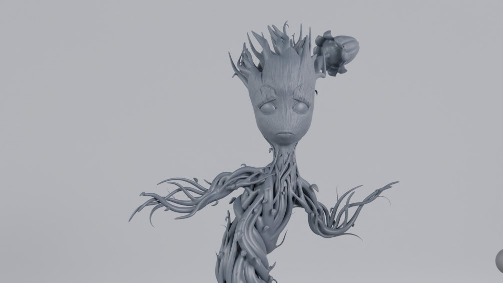 benavidmark's tweet photo. Groot for 3d print, link in bio.
#3d #3dprint #hardsurface #character #characterartist #mecha #videogame #vfx #cgi #zbrush2024 #zbrush #maxonzbrush #blender3d #blenderartist #blender2024 #zbrushsculpture #collectible #art2024 #benavidmark #autodesk #zbrushart #creature #notai https://t.co/h1EZjc0vxm
